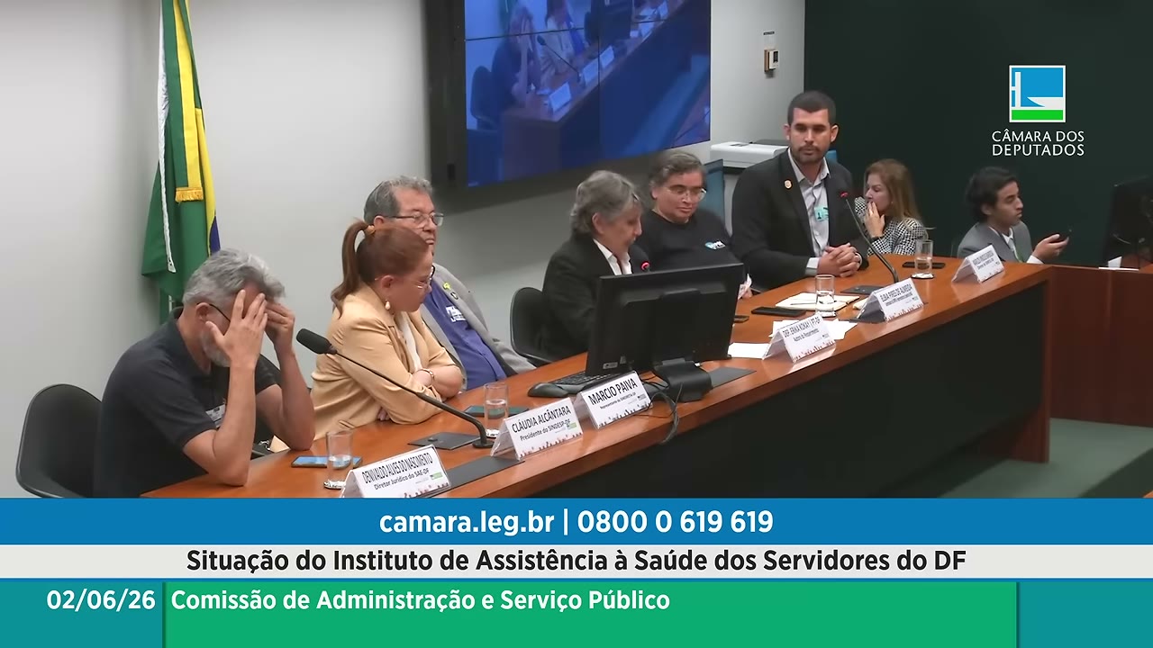 Vídeo do evento em 57:59