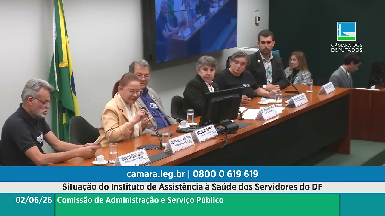 Vídeo do evento em 1:15:10