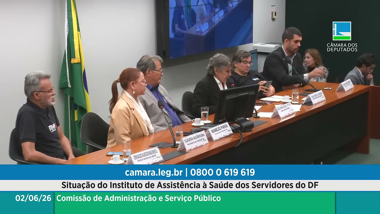 Vídeo do evento em 1:25:03