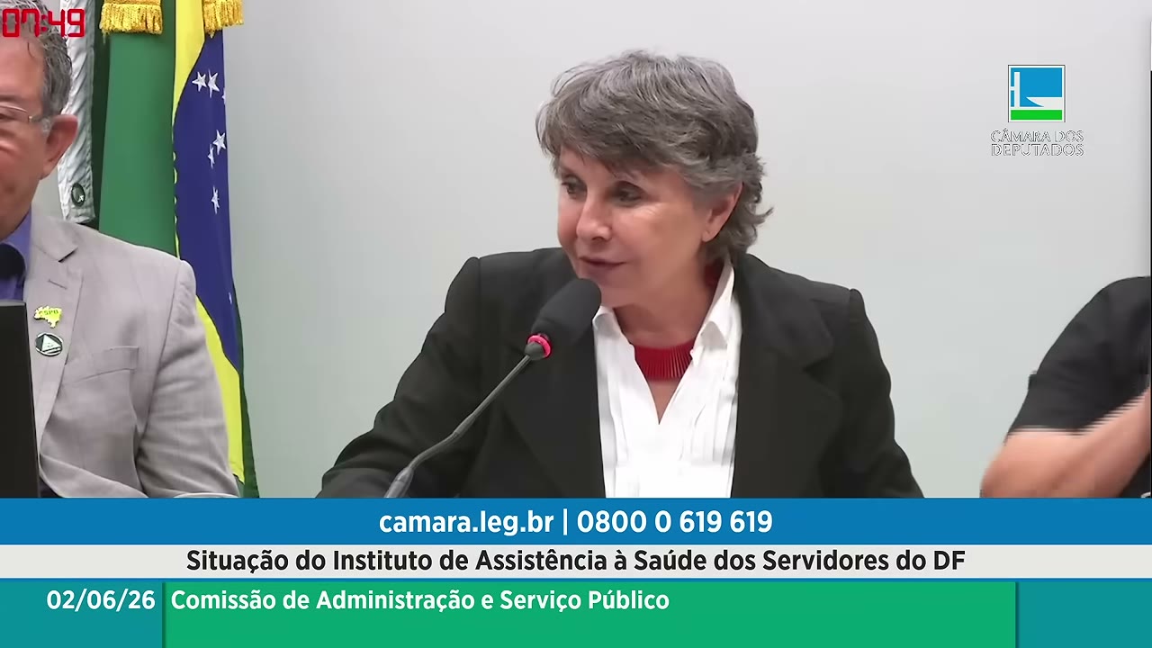 Vídeo do evento em 1:25:34