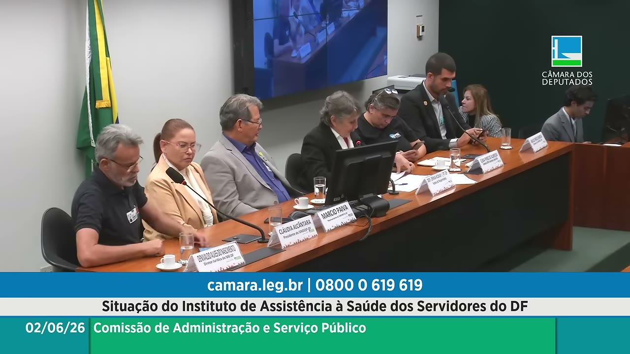 Vídeo do evento em 1:40:34