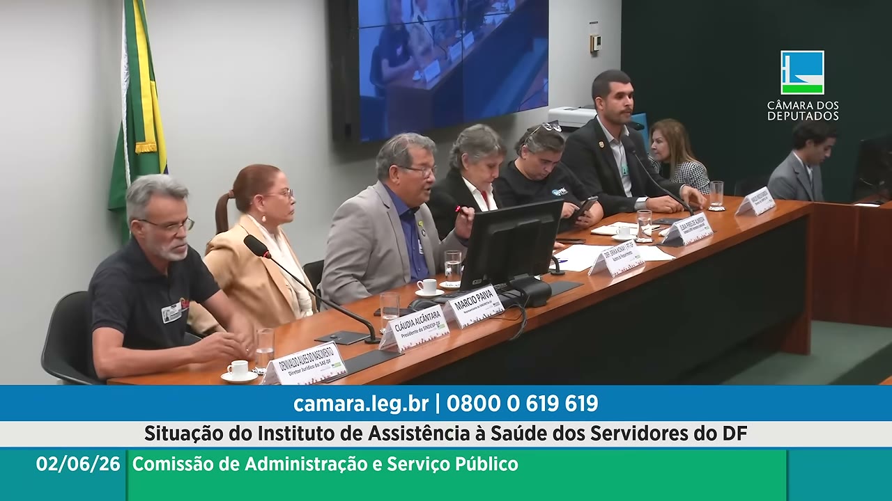 Vídeo do evento em 1:40:57