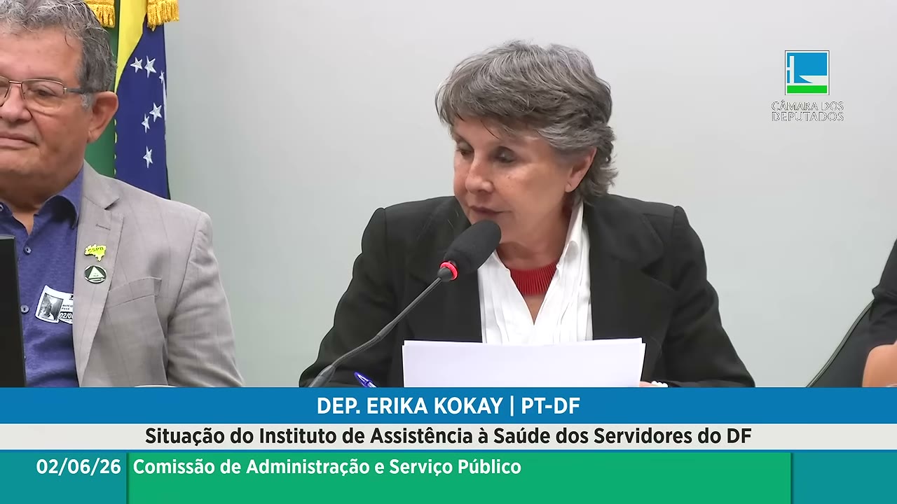 Vídeo do evento em 1:48:18