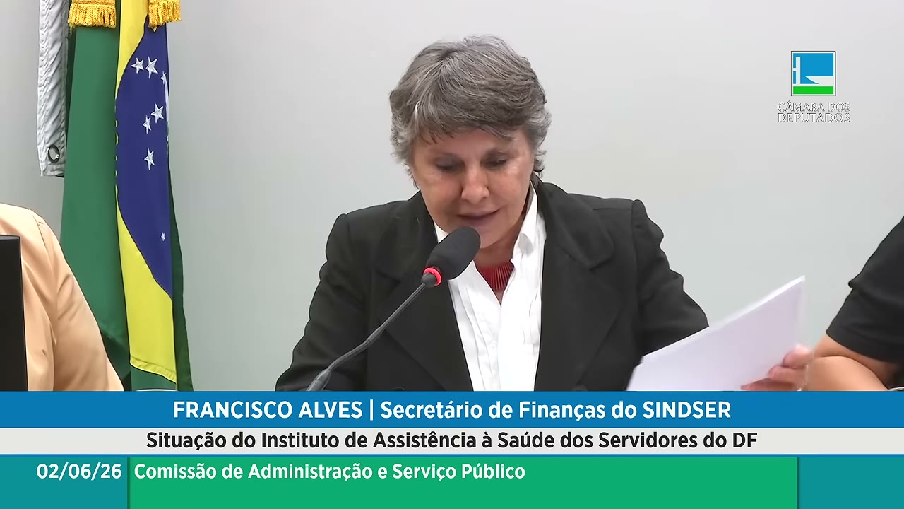 Vídeo do evento em 1:54:16
