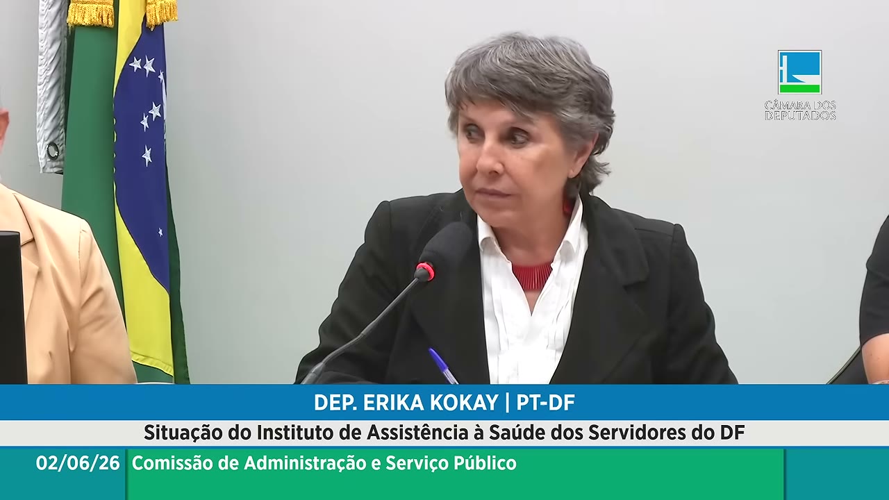 Vídeo do evento em 1:55:09