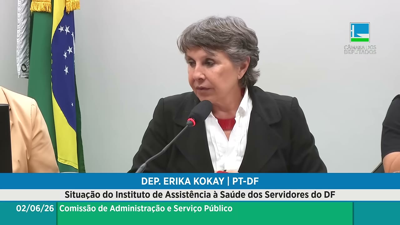 Vídeo do evento em 1:55:26