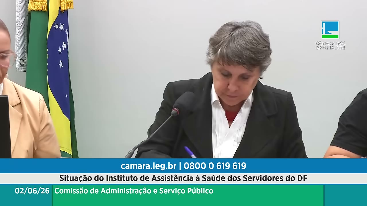 Vídeo do evento em 1:56:05