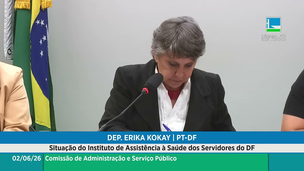 Vídeo do evento em 2:08:53
