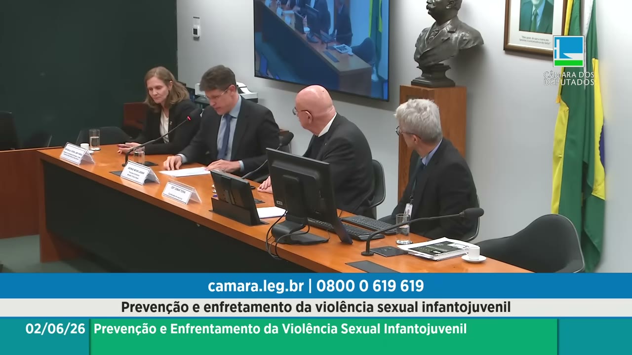 Vídeo do evento em 1:01:47