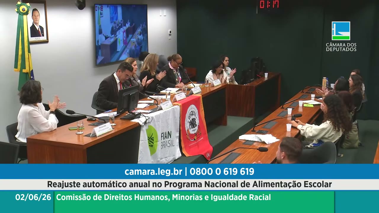 Vídeo do evento em 46:10