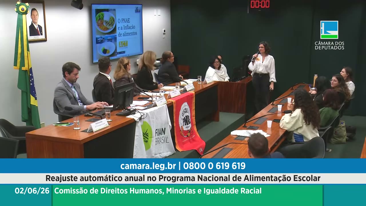 Vídeo do evento em 1:12:58