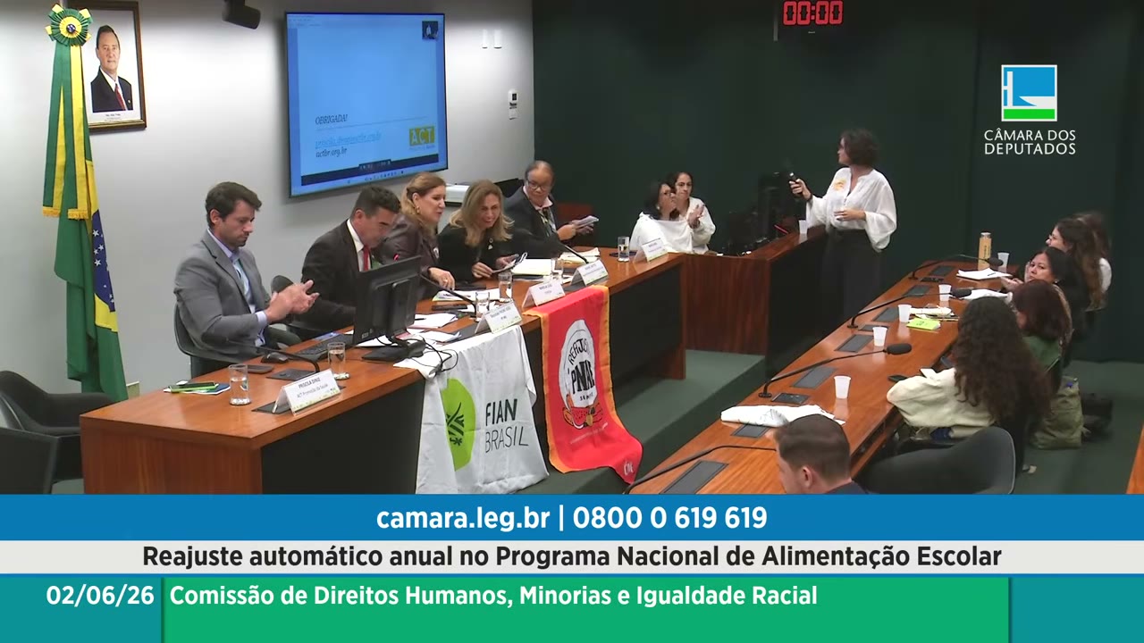 Vídeo do evento em 1:21:44