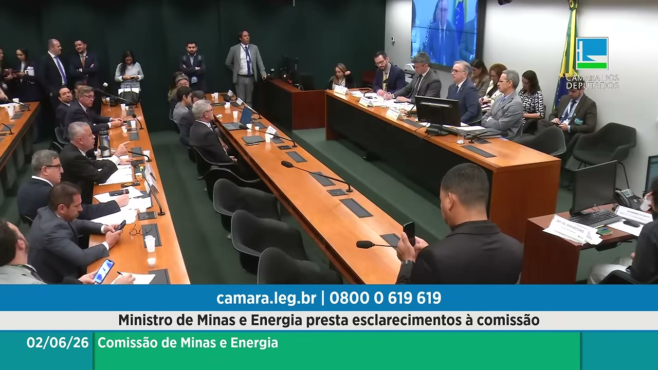 Vídeo do evento em 1:43:25