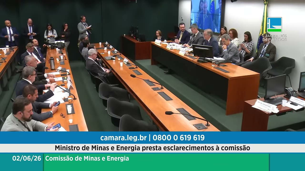 Vídeo do evento em 2:05:30