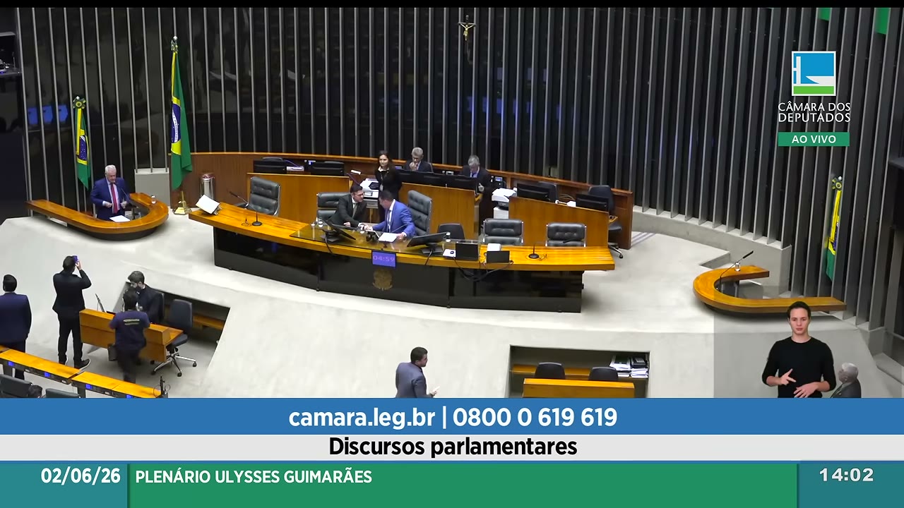 Vídeo do evento em 1:45