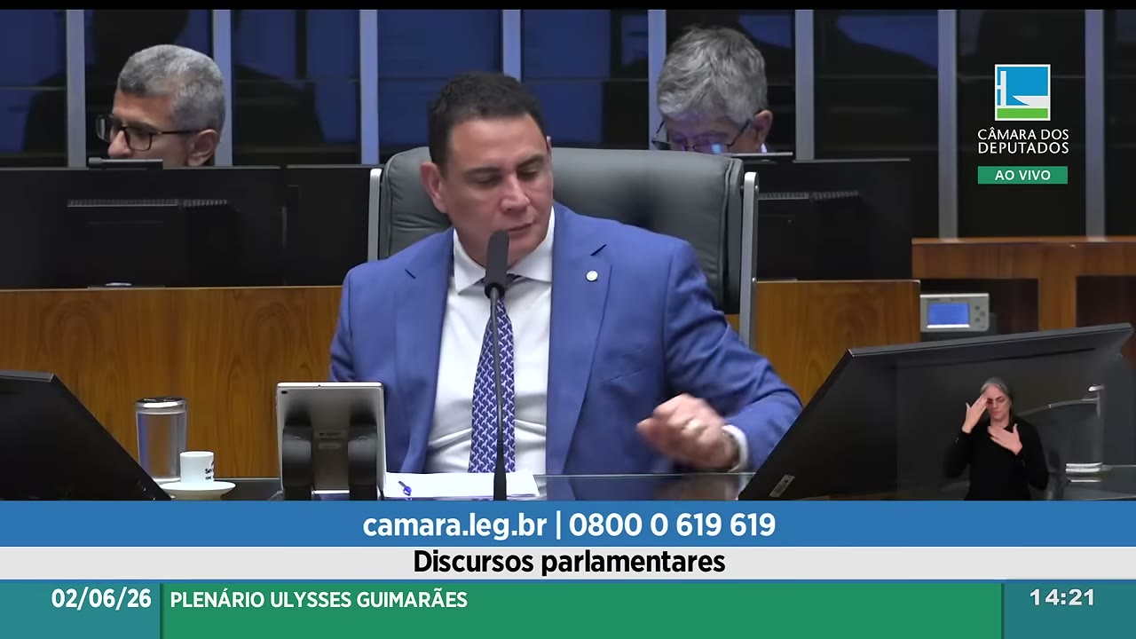 Vídeo do evento em 21:03
