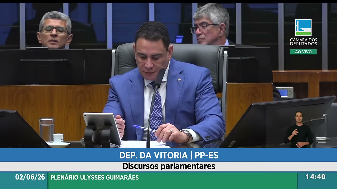 Vídeo do evento em 40:21