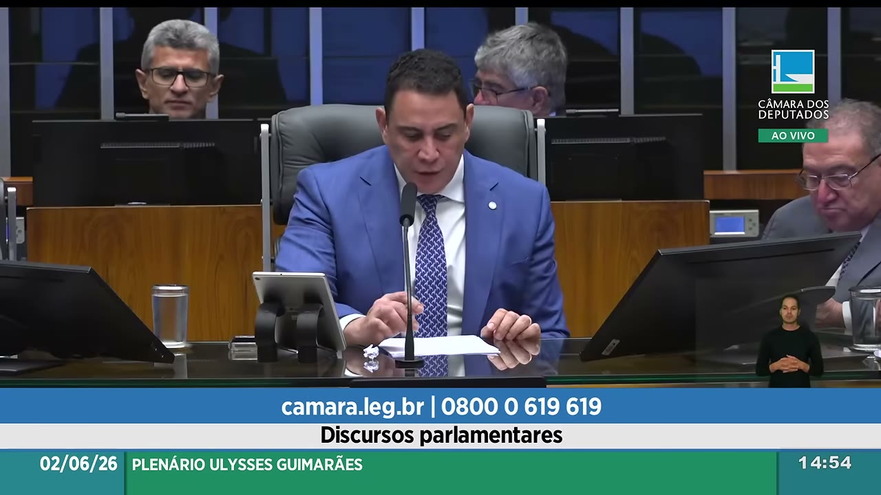 Vídeo do evento em 53:42