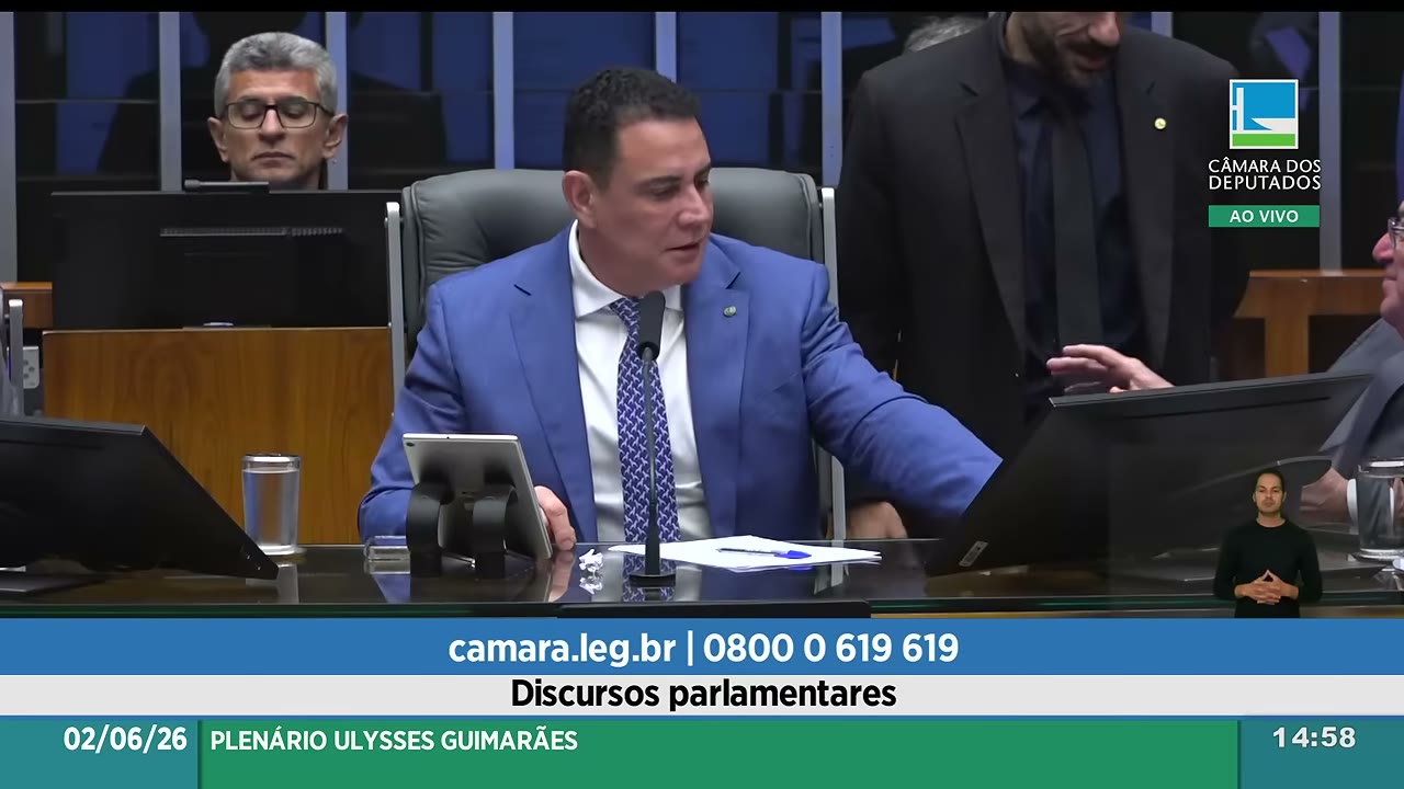 Vídeo do evento em 57:55