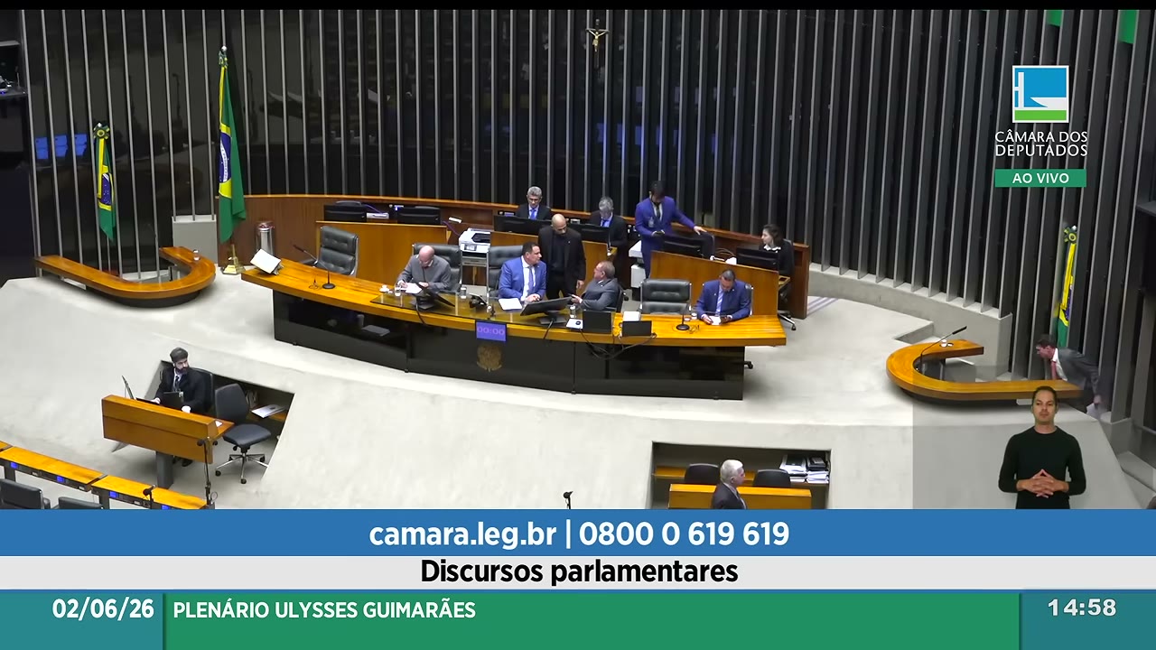 Vídeo do evento em 58:19