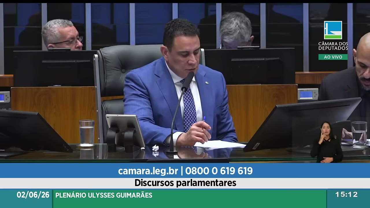 Vídeo do evento em 1:11:31