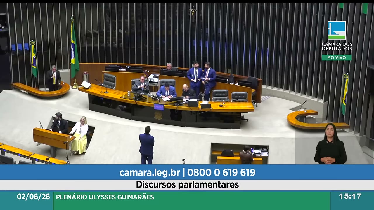 Vídeo do evento em 1:16:46