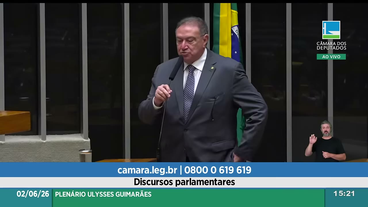 Vídeo do evento em 1:21:23