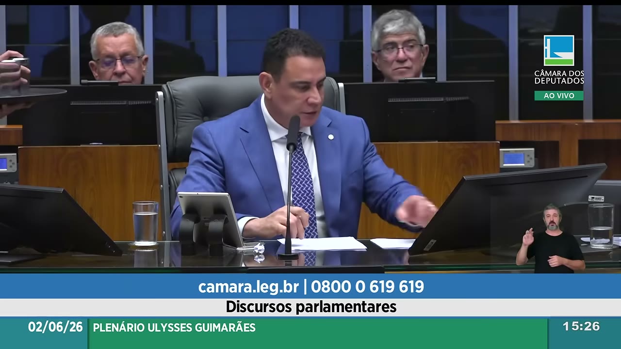 Vídeo do evento em 1:25:46
