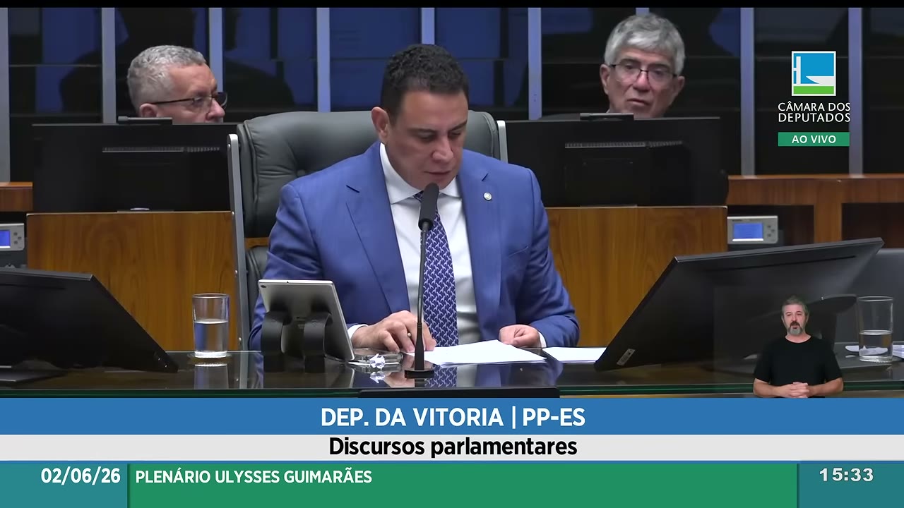 Vídeo do evento em 1:32:30