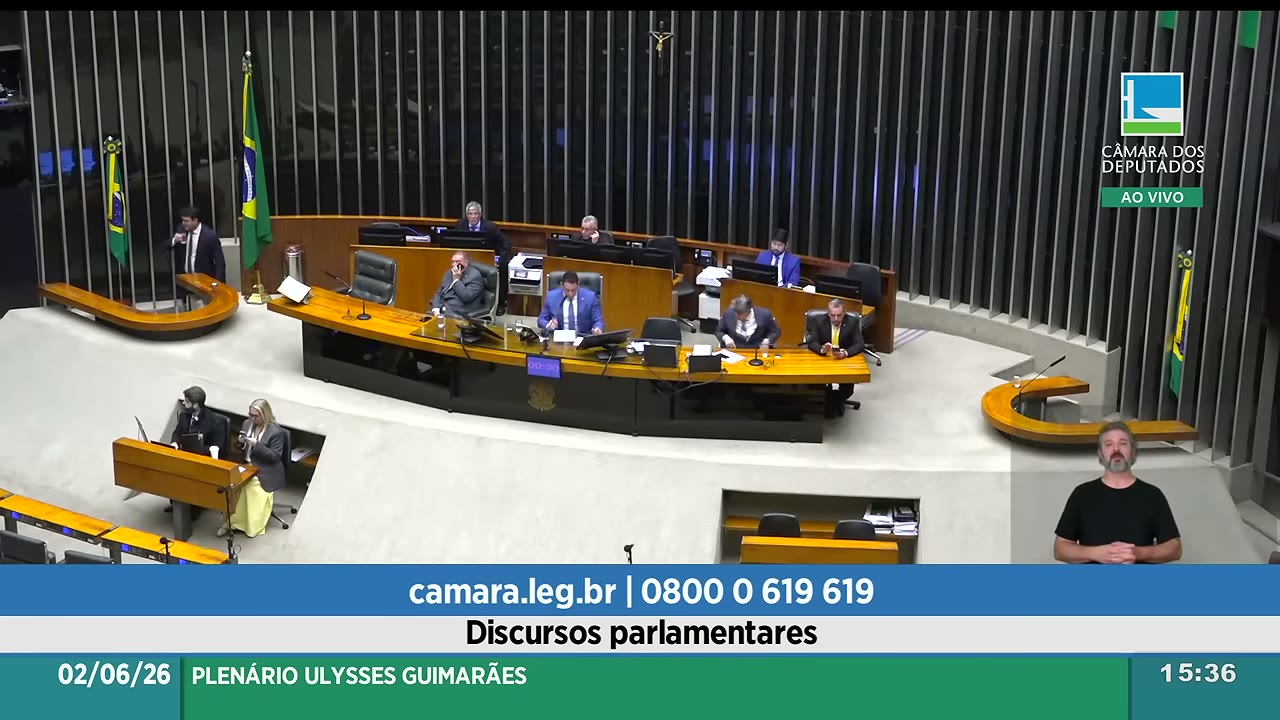 Vídeo do evento em 1:36:13
