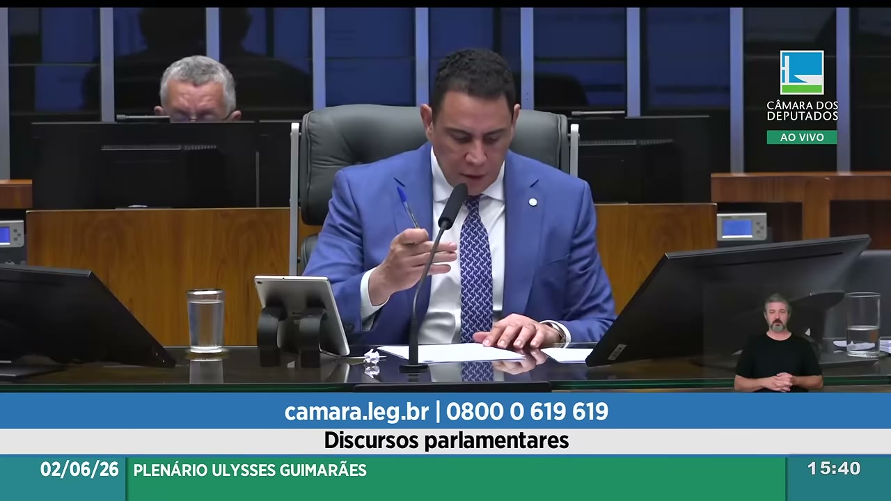 Vídeo do evento em 1:39:57