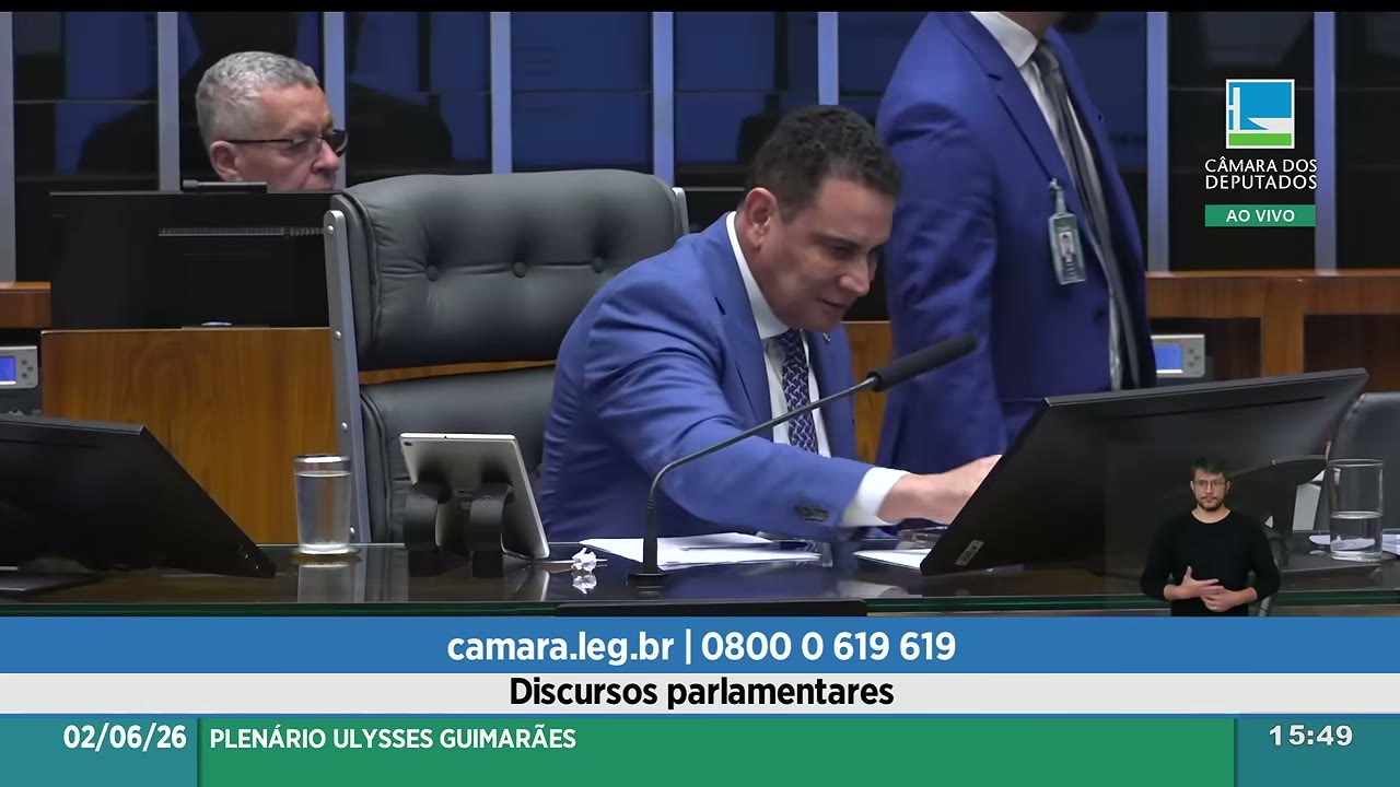 Vídeo do evento em 1:48:58