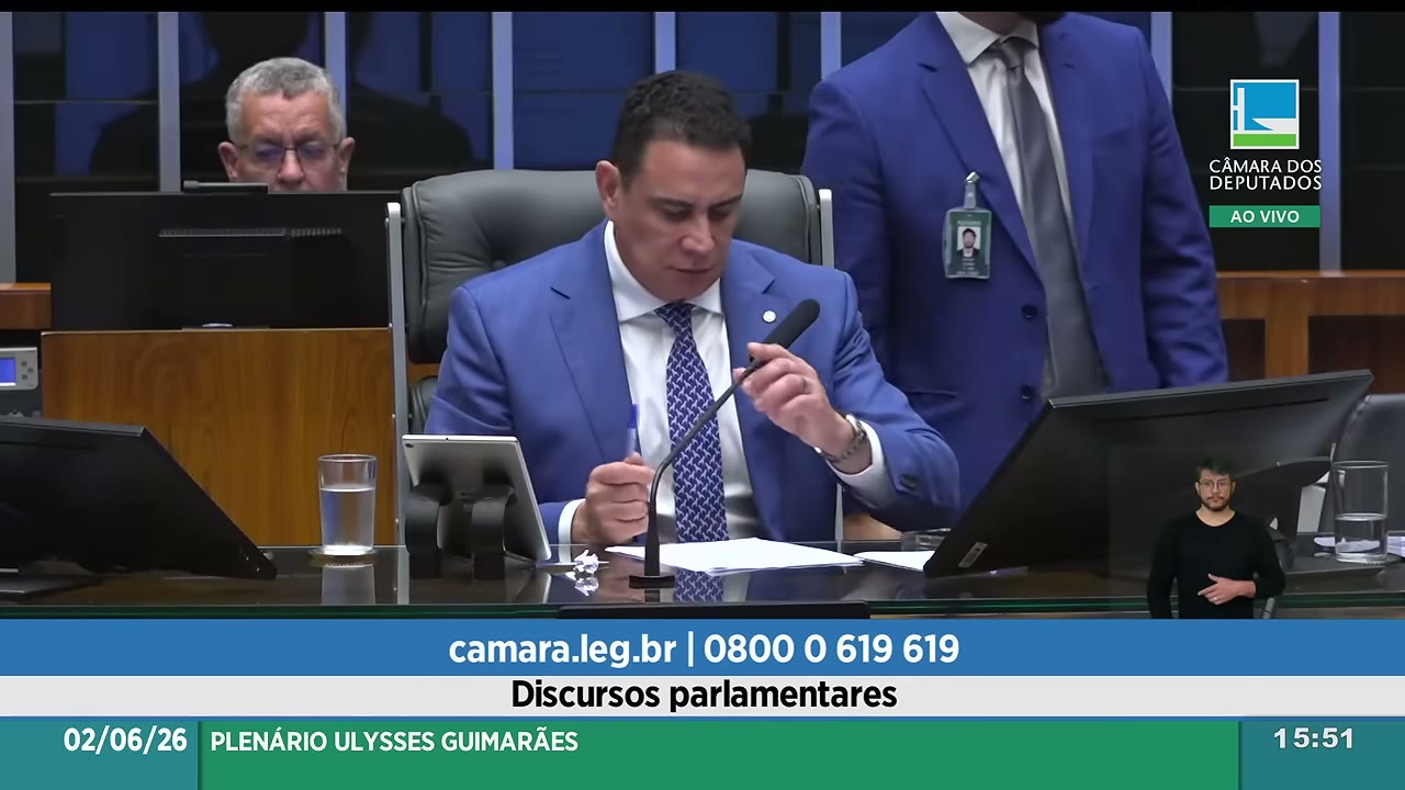 Vídeo do evento em 1:50:27