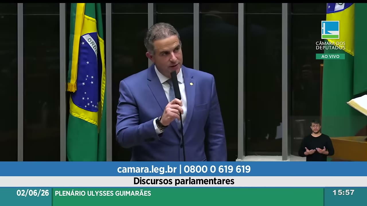 Vídeo do evento em 1:57:20