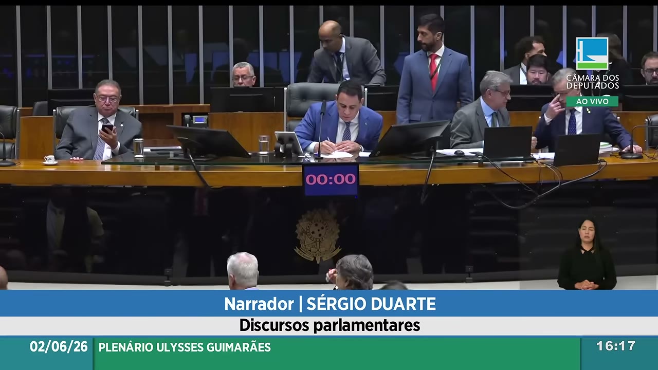 Vídeo do evento em 2:16:57