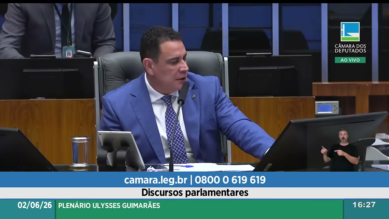 Vídeo do evento em 2:27:20