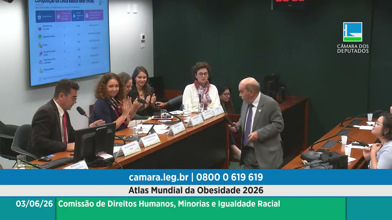 Vídeo do evento em 1:13:25