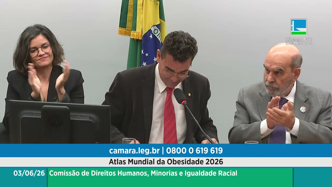 Vídeo do evento em 1:51:35