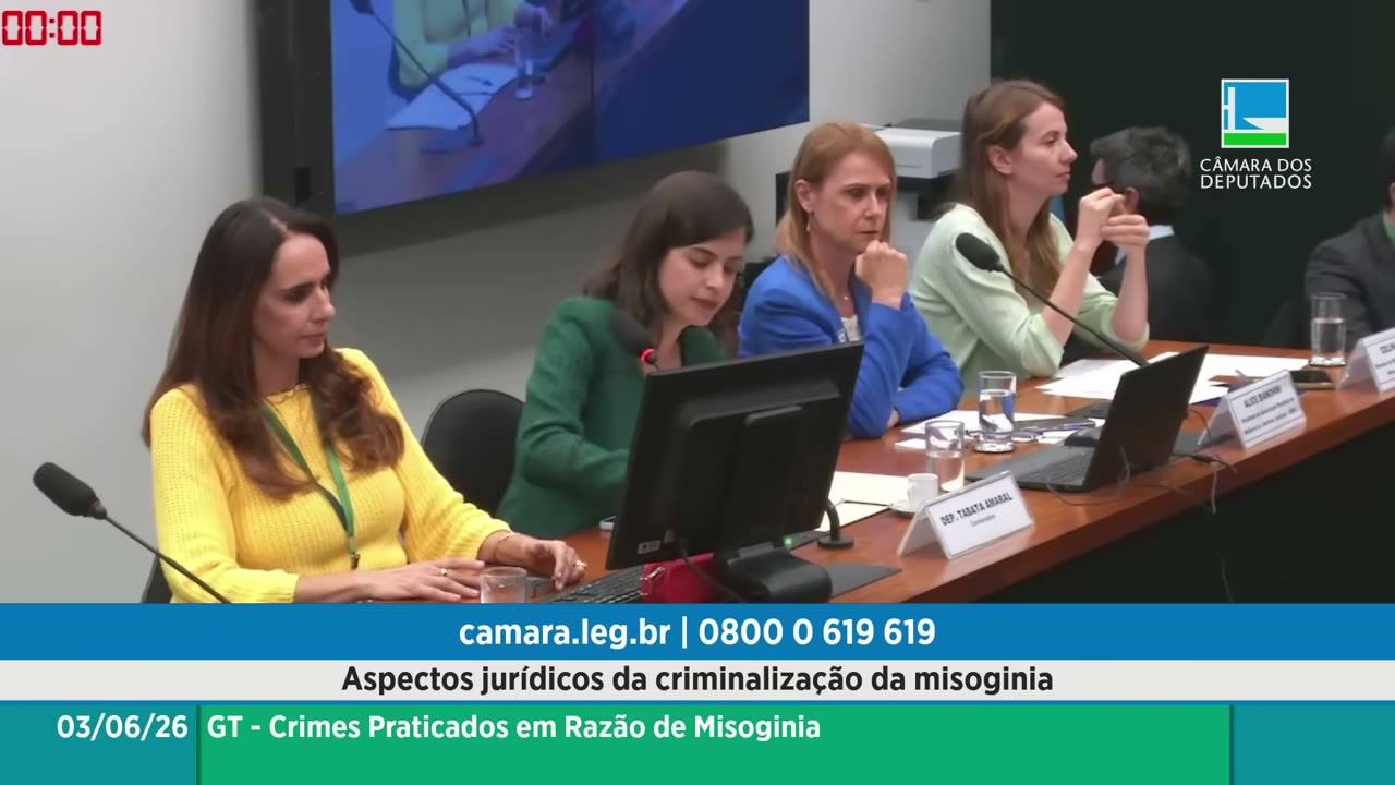 Vídeo do evento em 1:21:18