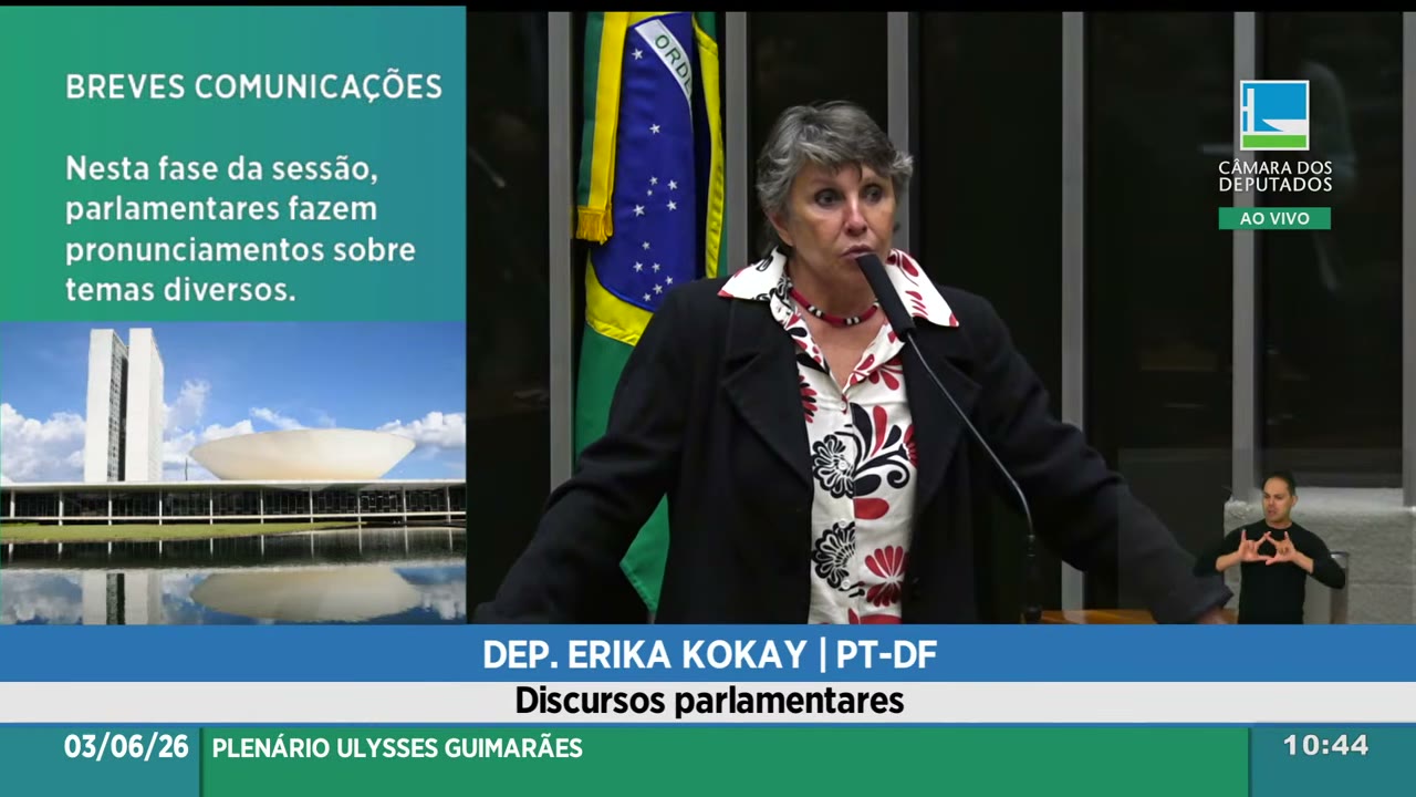 Vídeo do evento em 27:37