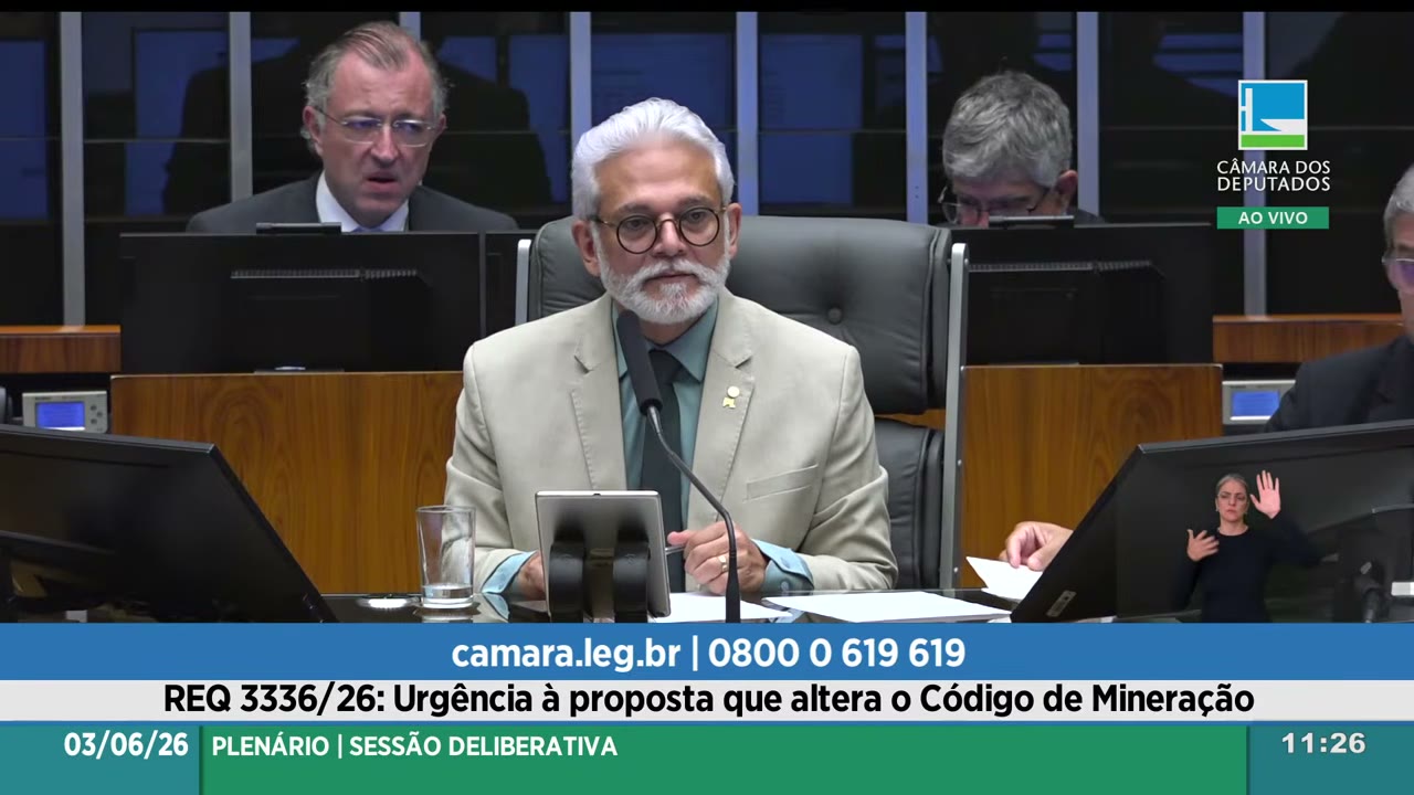 Vídeo do evento em 1:09:45