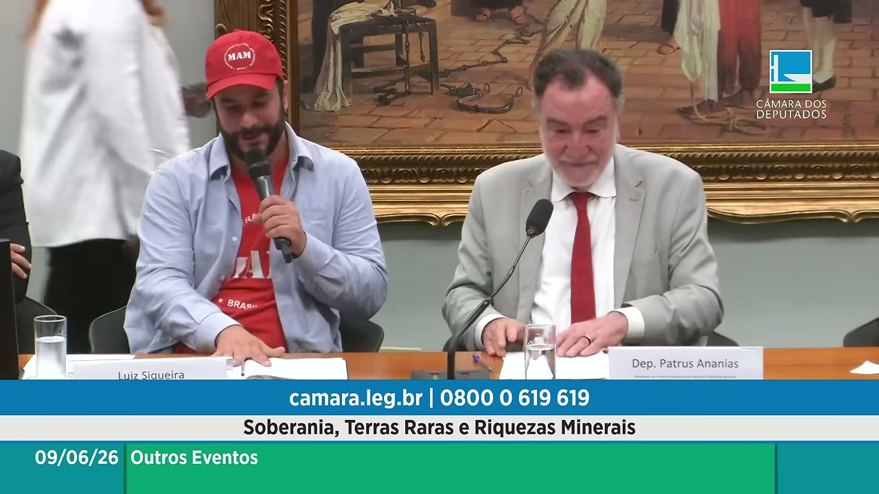 Vídeo do evento em 57:23