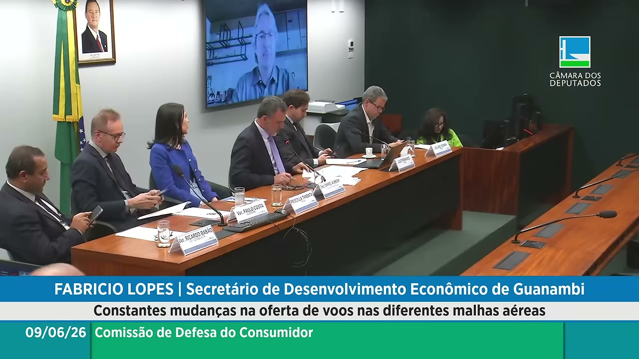 Vídeo do evento em 2:10:27