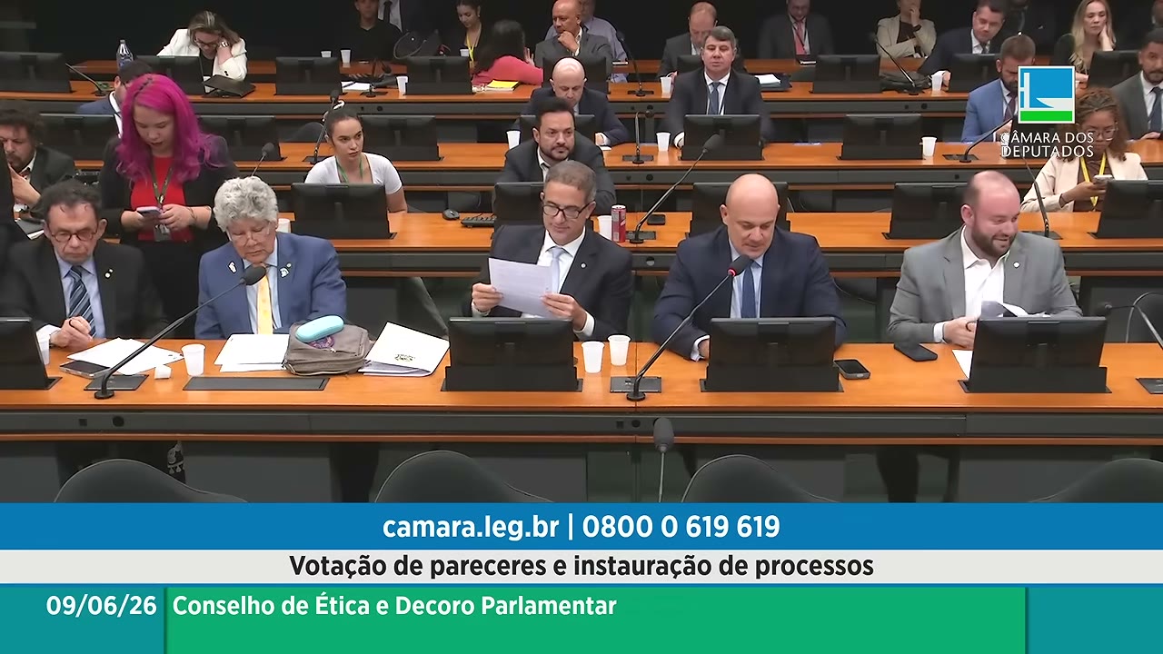 Vídeo do evento em 54:20