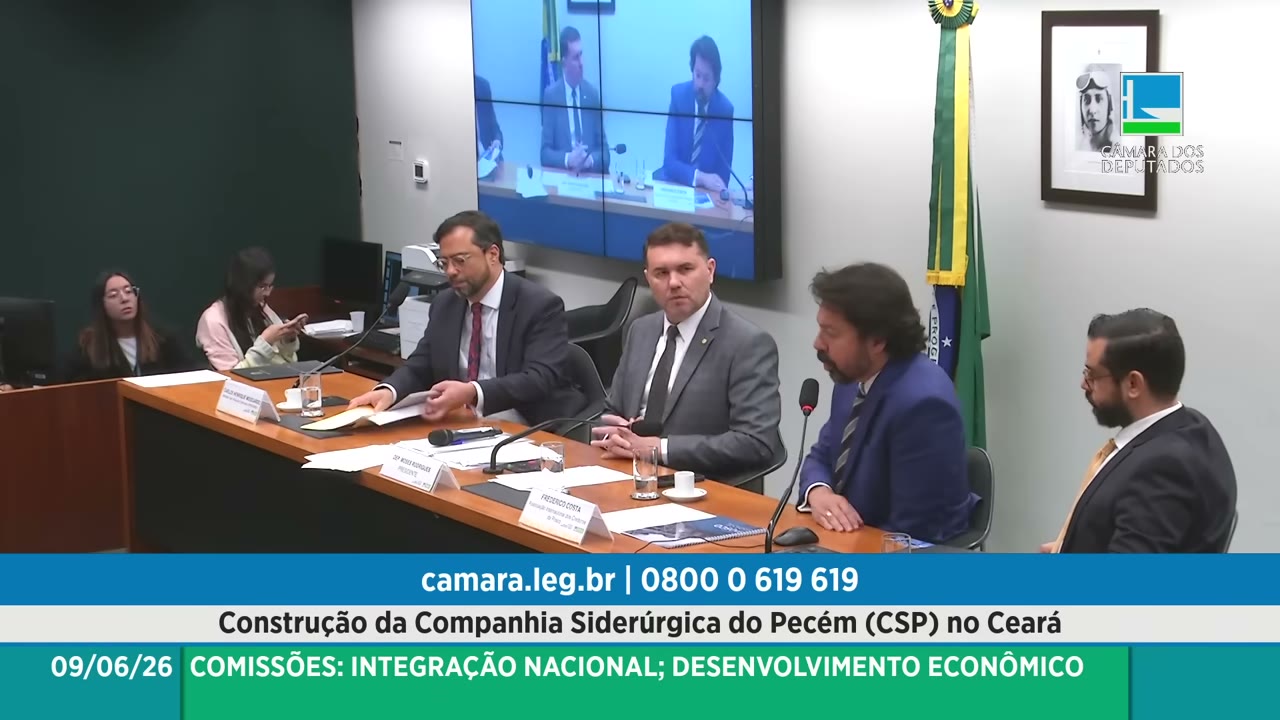 Vídeo do evento em 1:01:37