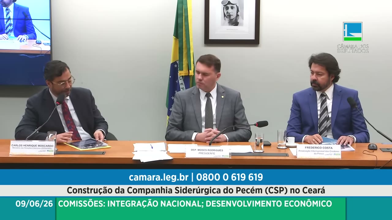Vídeo do evento em 1:07:25