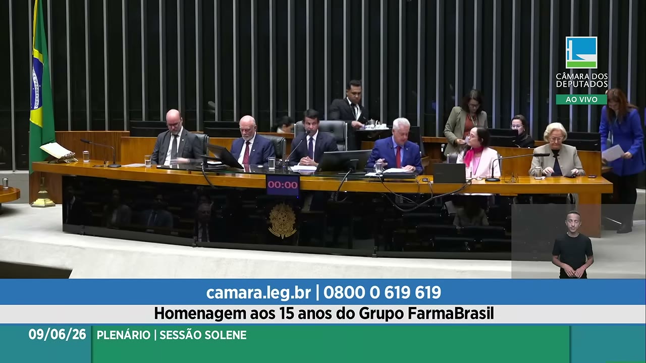 Vídeo do evento em 8:10