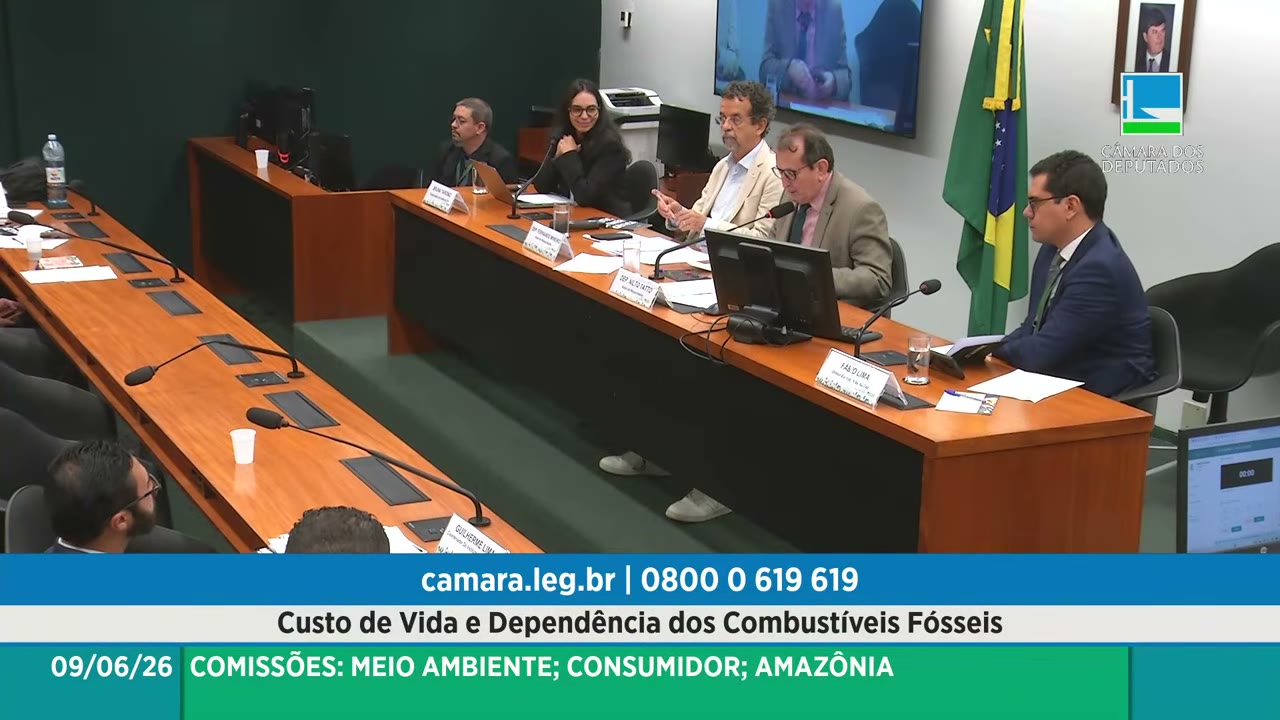 Vídeo do evento em 1:19:29
