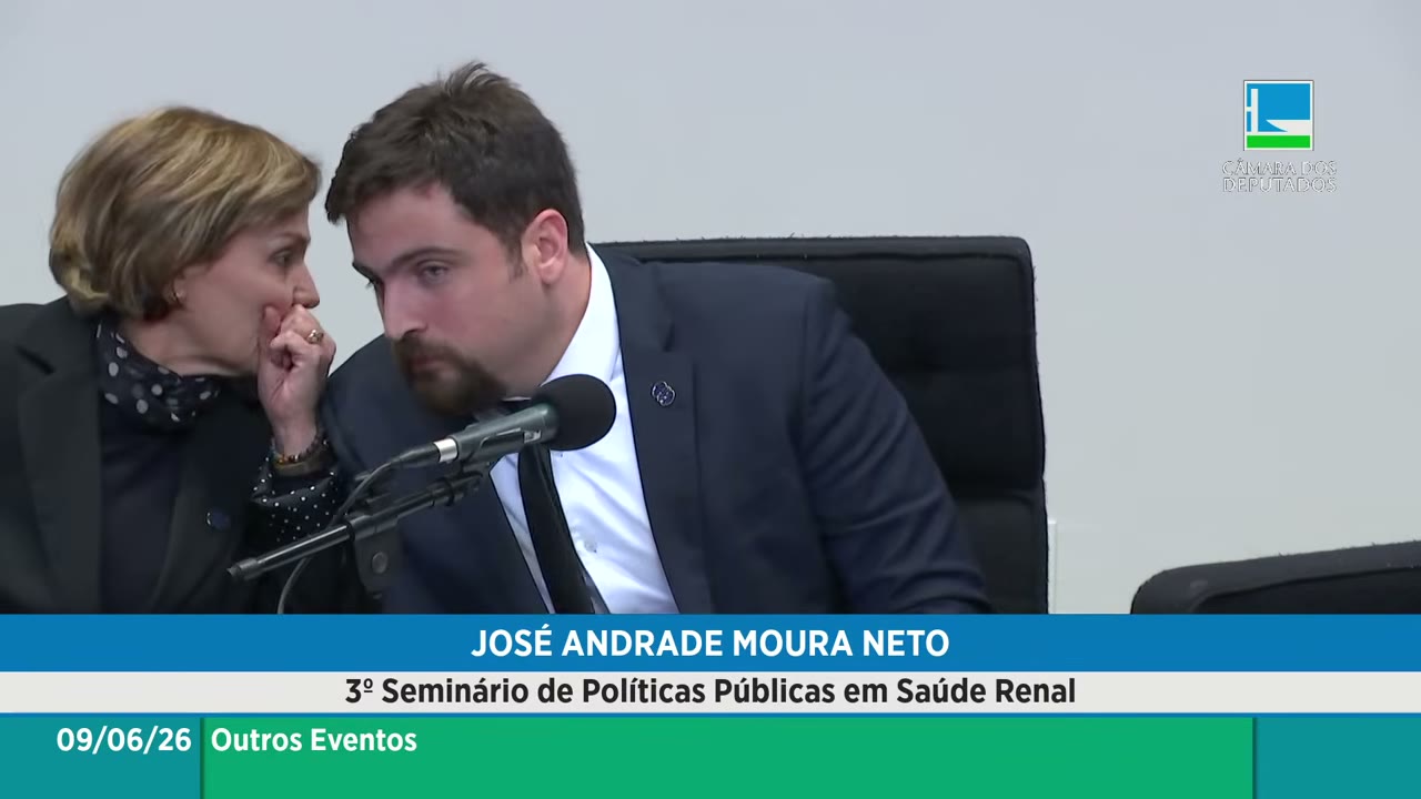 Vídeo do evento em 1:05:37