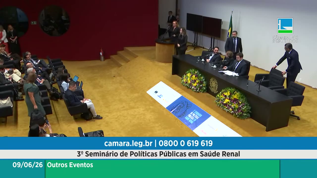 Vídeo do evento em 1:13:05